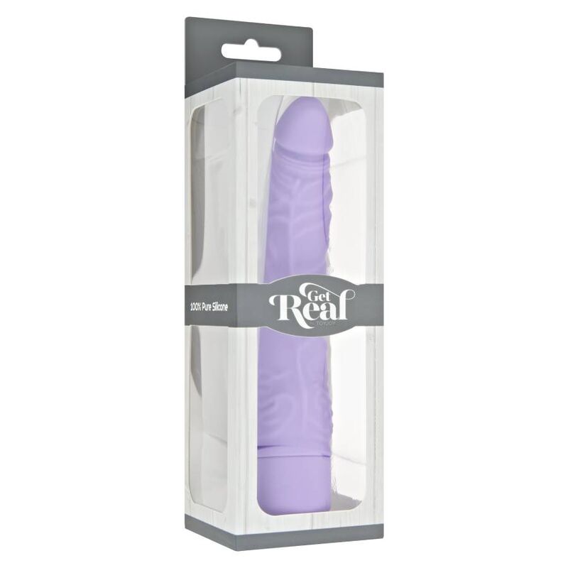 GET REAL - KLASSIEKE SLANKE PAARSE VIBRATOR