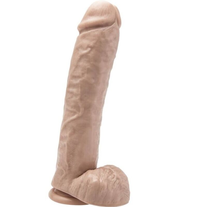 GET REAL - 28 CM DILDO MET NATUURLIJKE TESTIKELEN
