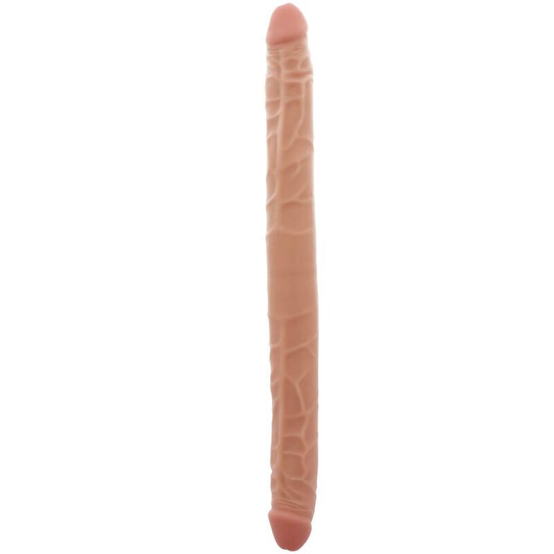 GET REAL - DUBBELE DONG 40 CM NATUURLIJK