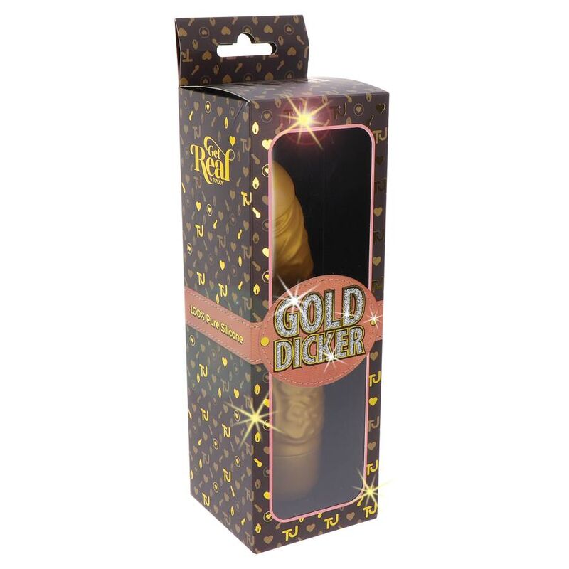 WORD ECHT - GOLD DICKER STIM GOUDEN VIBRATOR