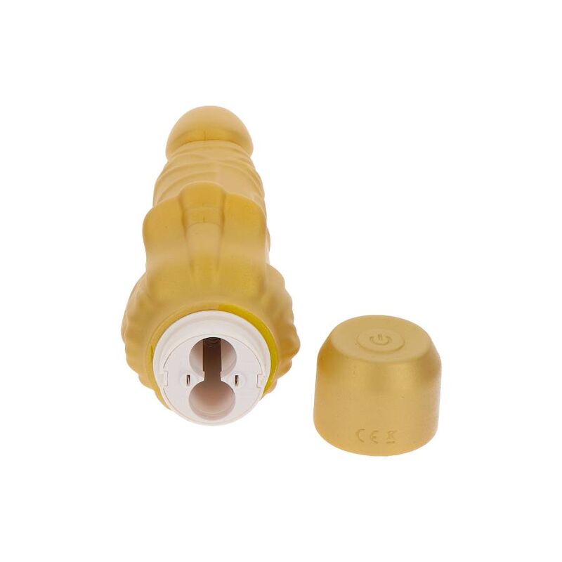 WORD ECHT - GOLD DICKER STIM GOUDEN VIBRATOR