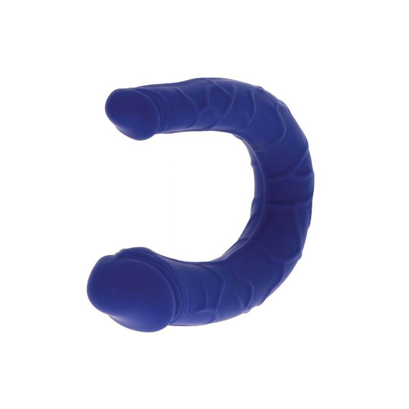 GET REAL - REALISTISCHE BLAUWE MINI DUBBELE DONG