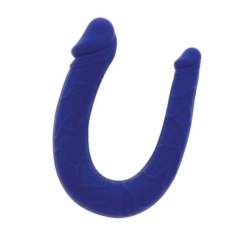 GET REAL - REALISTISCHE BLAUWE MINI DUBBELE DONG