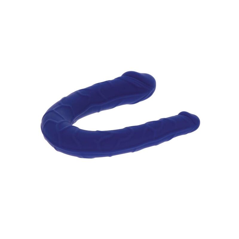 GET REAL - REALISTISCHE BLAUWE MINI DUBBELE DONG