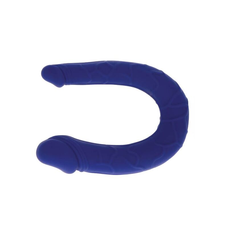 GET REAL - REALISTISCHE BLAUWE MINI DUBBELE DONG