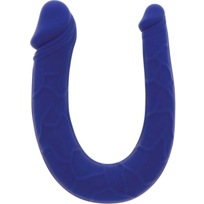 GET REAL - REALISTISCHE BLAUWE MINI DUBBELE DONG