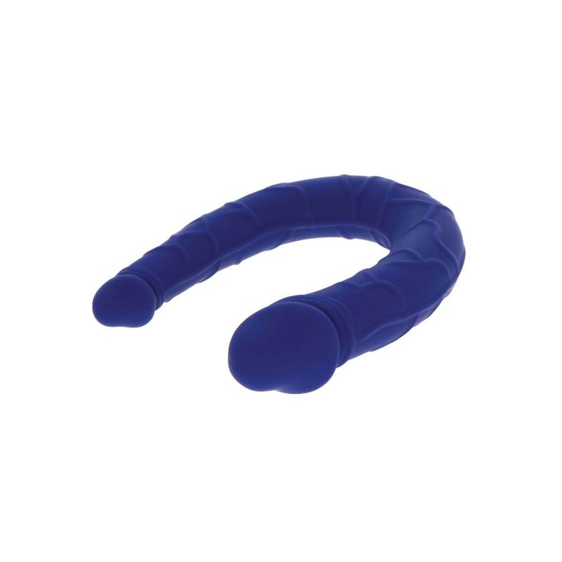 GET REAL - REALISTISCHE BLAUWE MINI DUBBELE DONG