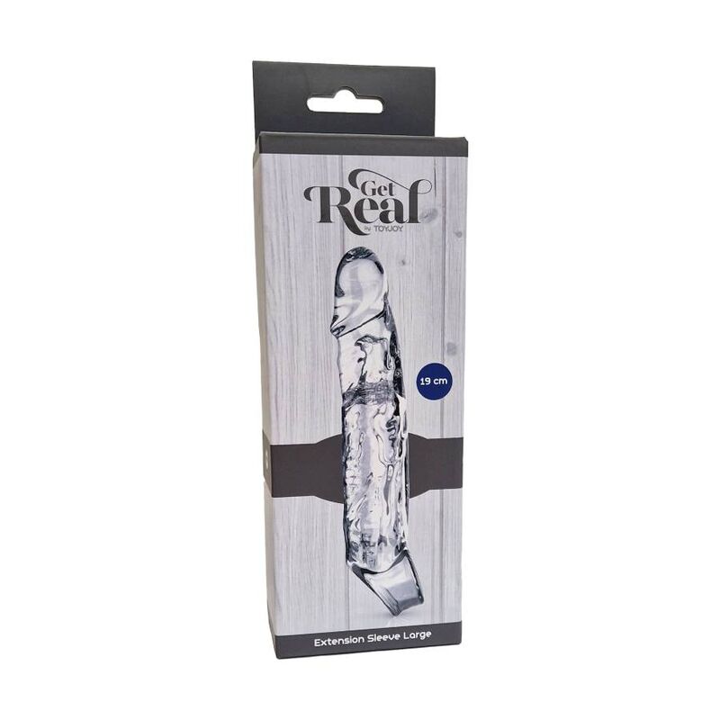 GET REAL - 19 CM LANGE TRANSPARANTE HAAREXTENSION