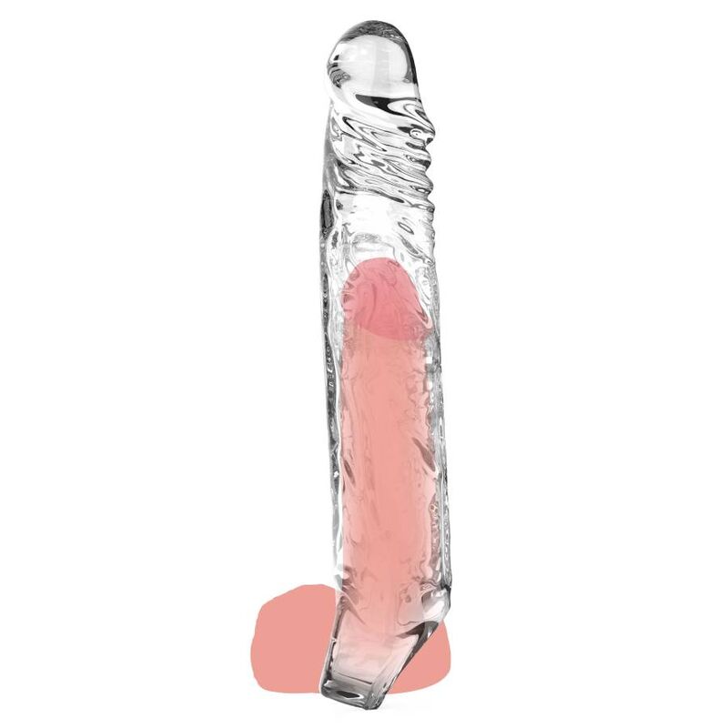 GET REAL - EXTRA LANGE VERLENGING 22,5 CM TRANSPARANT