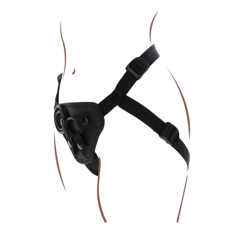 WORD ECHT - STRAP-ON ZWART HARNAS