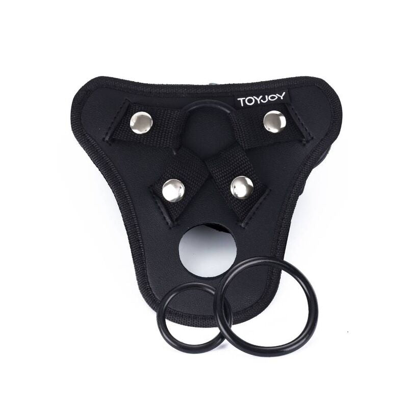 GET REAL - STRAP-ON PLEASURE ZWART HARNAS