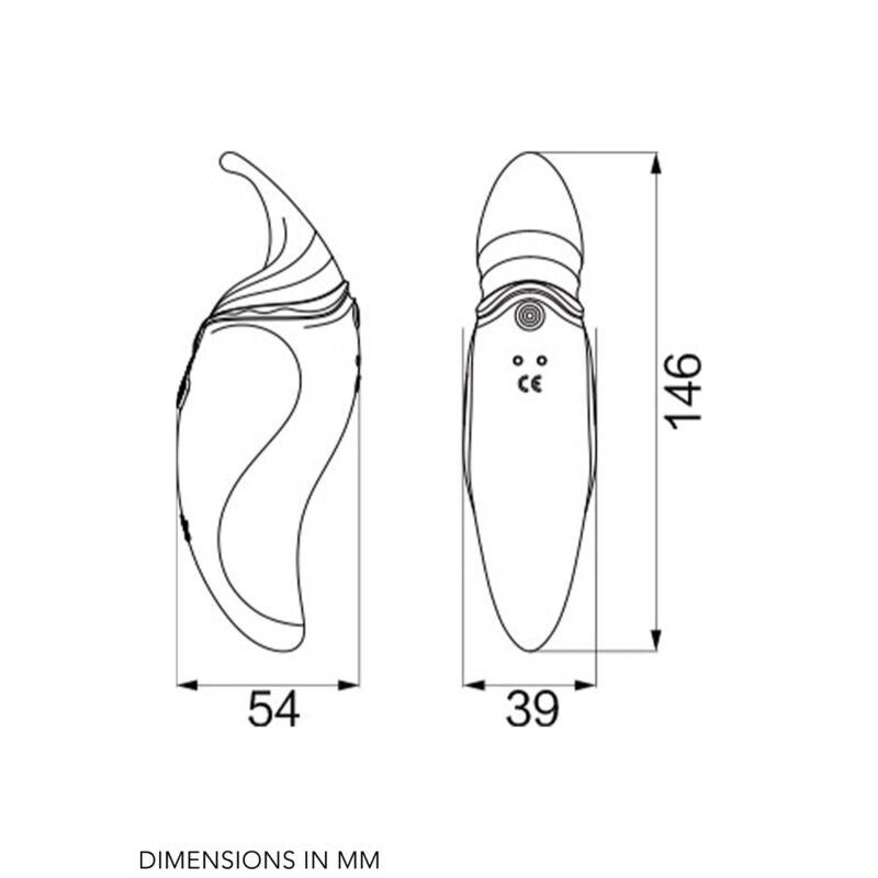 ZALO - HERO PERSOONLIJKE MASSAGER PULSE WAVE ROOD
