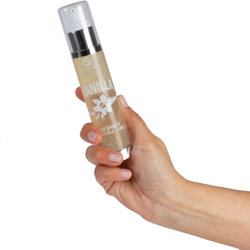 SECRETPLAY - 2-IN-1 VERWARMEND GLIJMIDDEL VANILLE 50ML