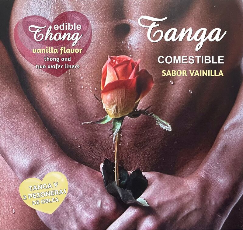 HOTFLOWERS - STRONG + 2 VANILLE WAFER TEPEL VOOR MANNEN /es/pt/en/fr/it/