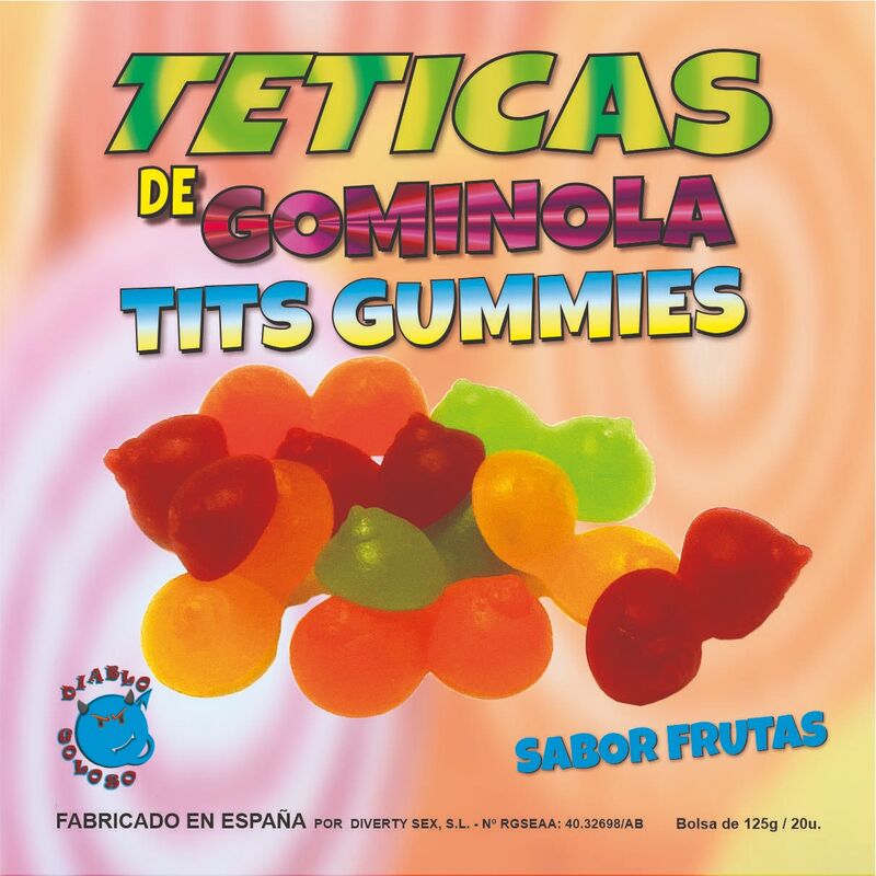 Sweet Tooth Devil - Diverse Gummy Tieten (Glanzend)
