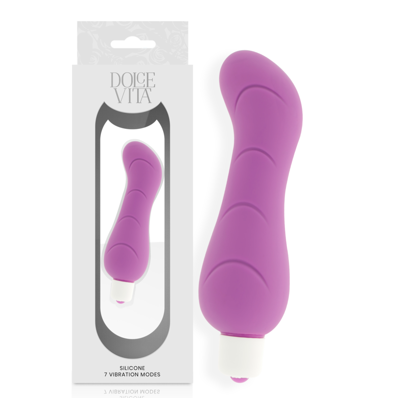 DOLCE VITA - G-SPOT LILAC SILICONEN VIBRATOR
