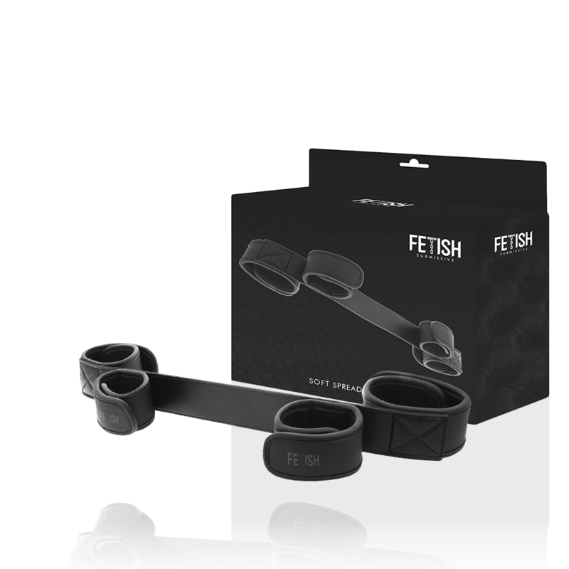 FETISH ONDERWORPEN – bondage uitgestrekte staaf met neopreen voering