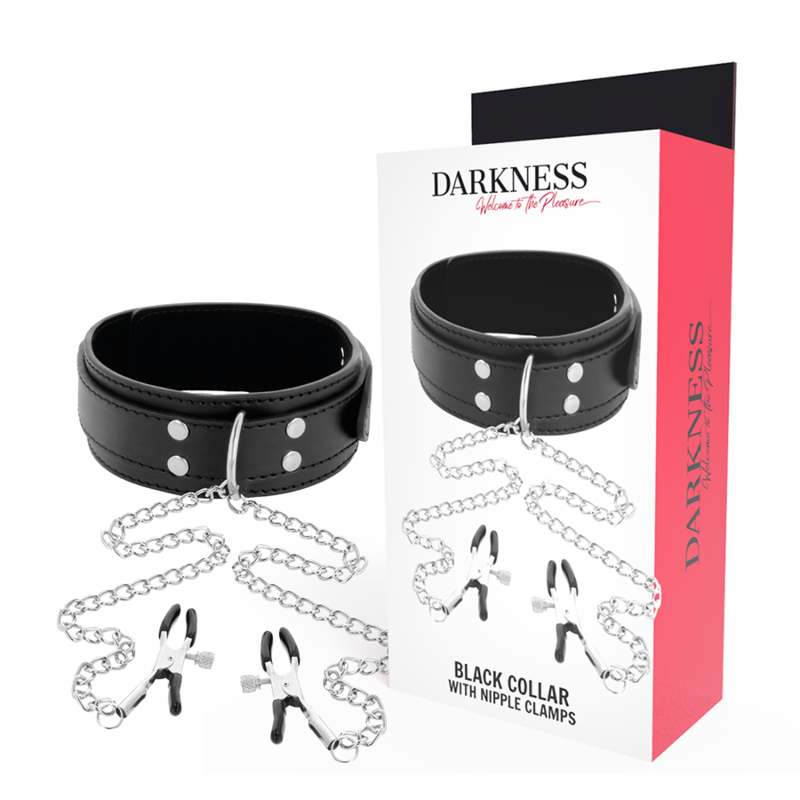 DARKNESS - ZWARTE TEPELKLEM KRAAG