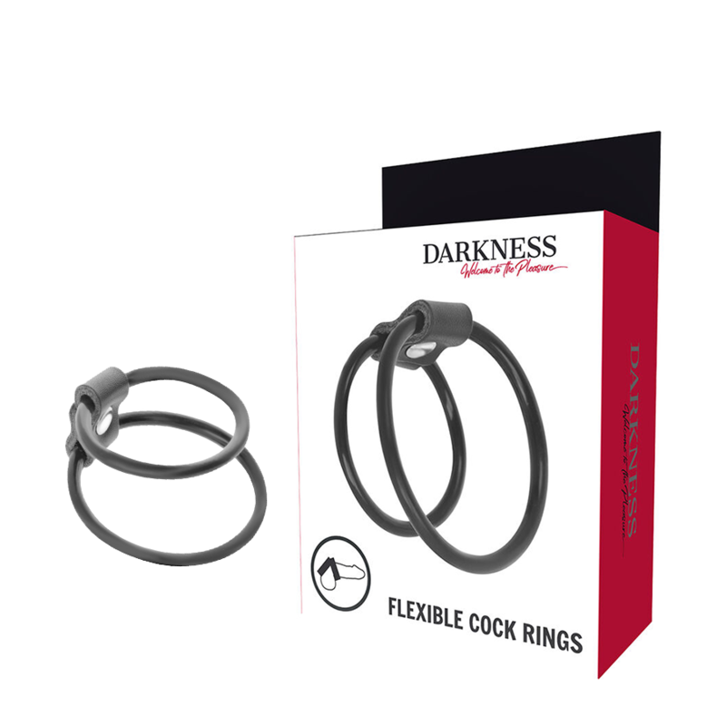 DARKNESS - DUO PENISVERGROTENDE RINGEN.