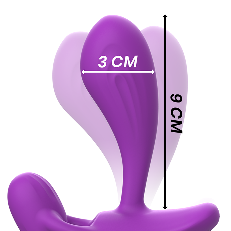 INTENSE - SHELLY DUO ANAAL-PERINEUM, VAGINAAL-CLITORIS AFSTAND PAARS