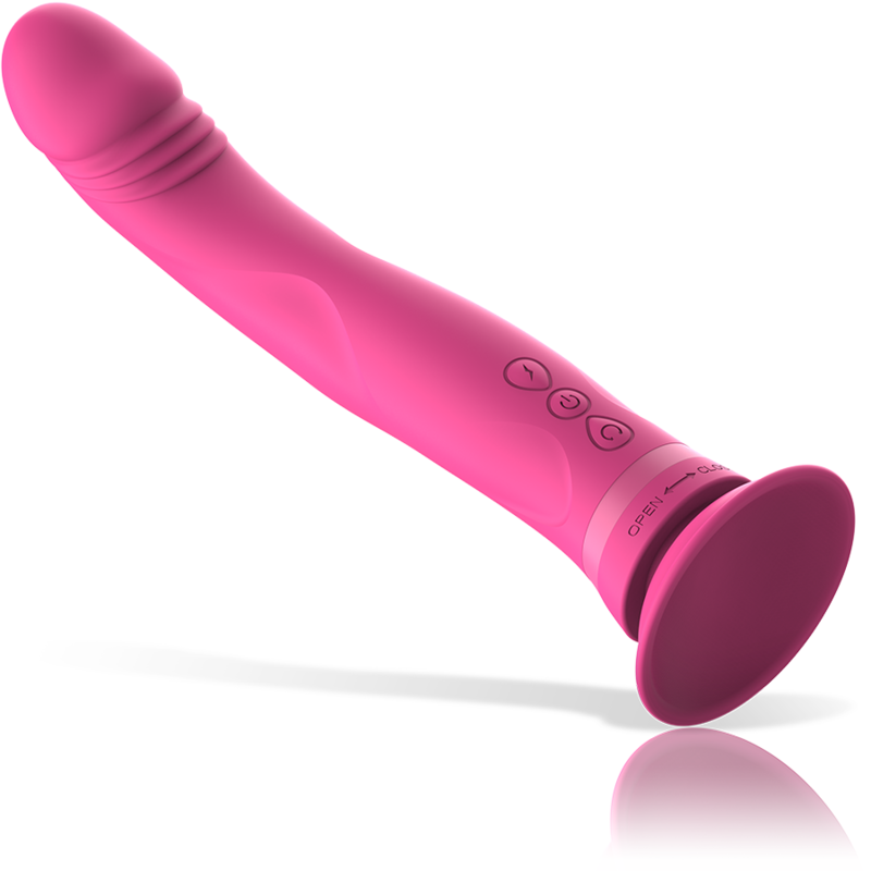 INTENSE - MICHELANGELO ROZE SILICONEN VIBRERENDE DILDO