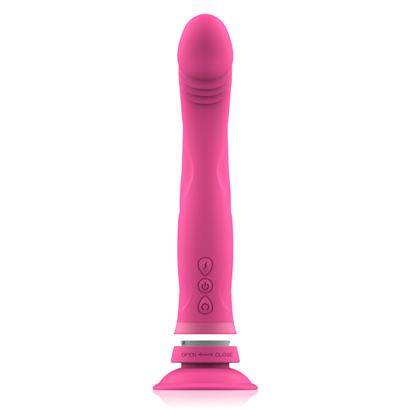 INTENSE - MICHELANGELO ROZE SILICONEN VIBRERENDE DILDO