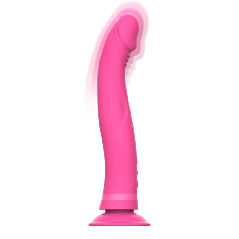 INTENSE - MICHELANGELO ROZE SILICONEN VIBRERENDE DILDO