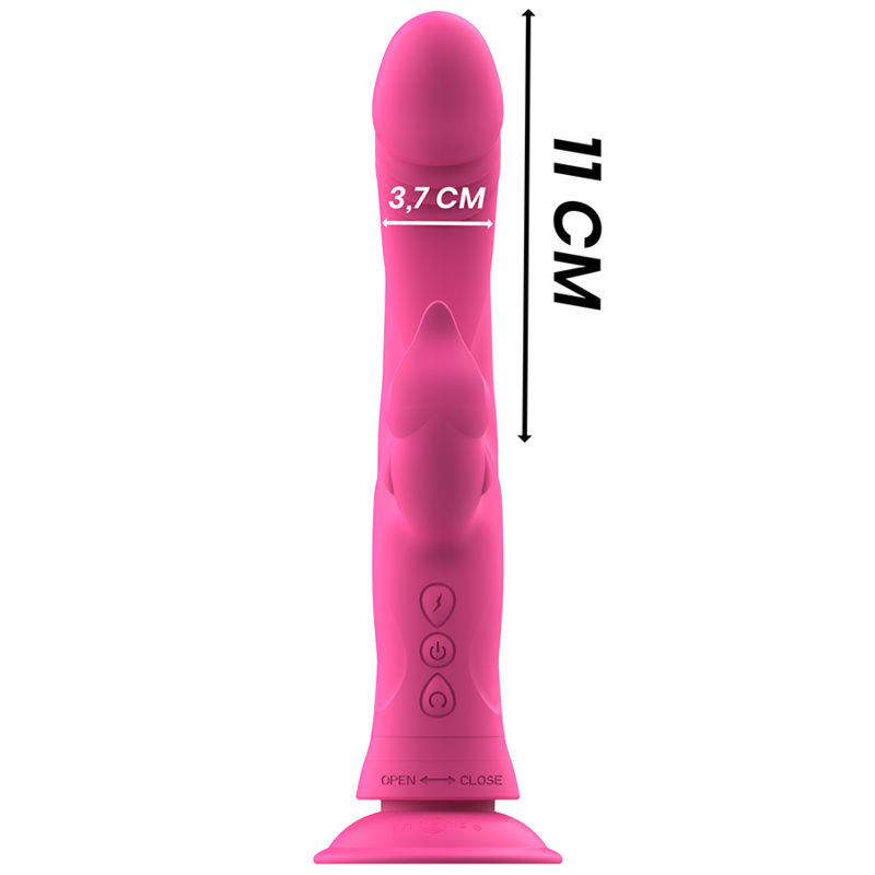 INTENSE - JULY RABBIT VIBRATOR ROZE SILICONEN