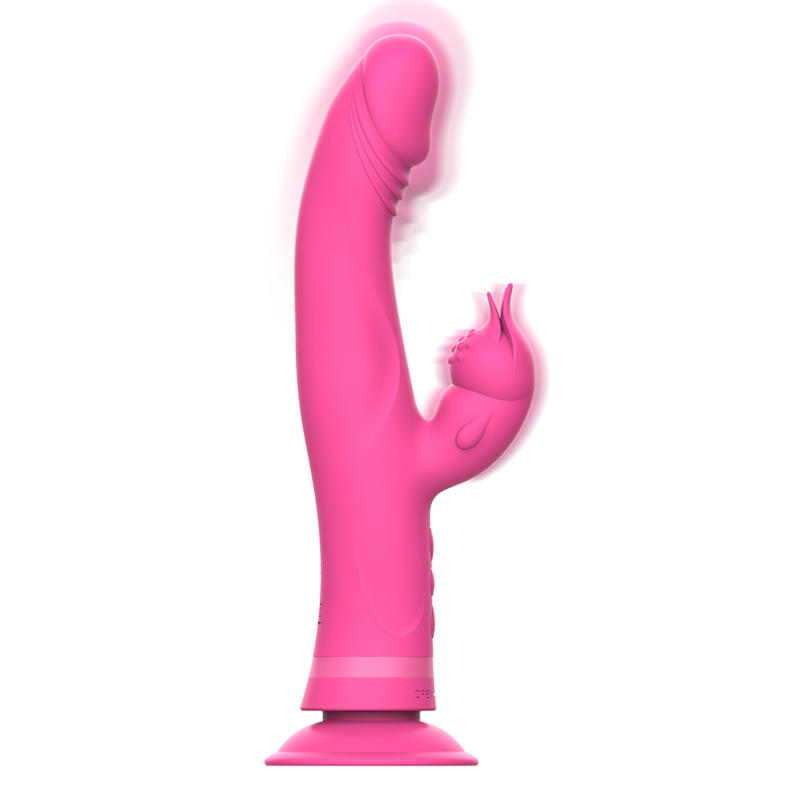 INTENSE - JULY RABBIT VIBRATOR ROZE SILICONEN
