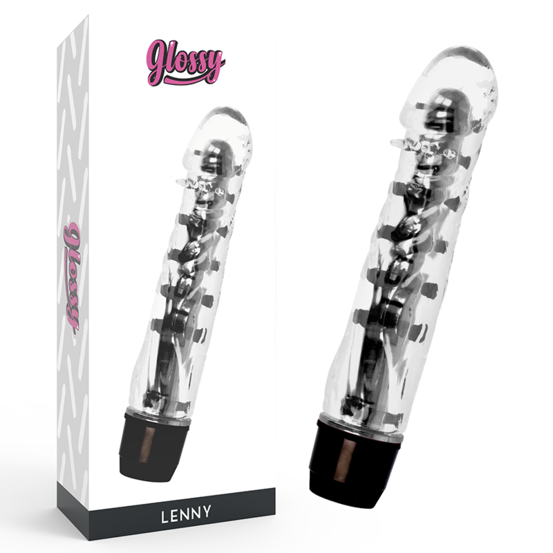 GLANZEND - LENNY ZWARTE VIBRATOR