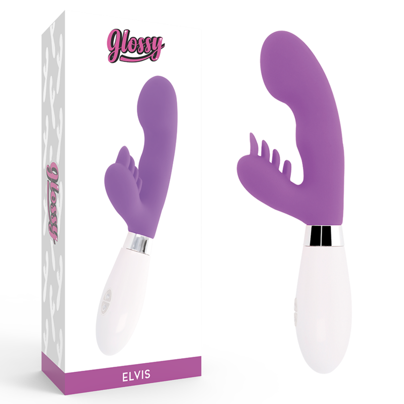 GLOSSY - KONIJN ELVIS LILA