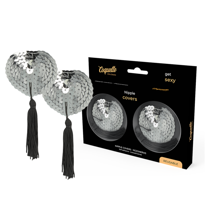 COQUETTE CHIC DESIRE - ZILVEREN TEPELBEKLEDING