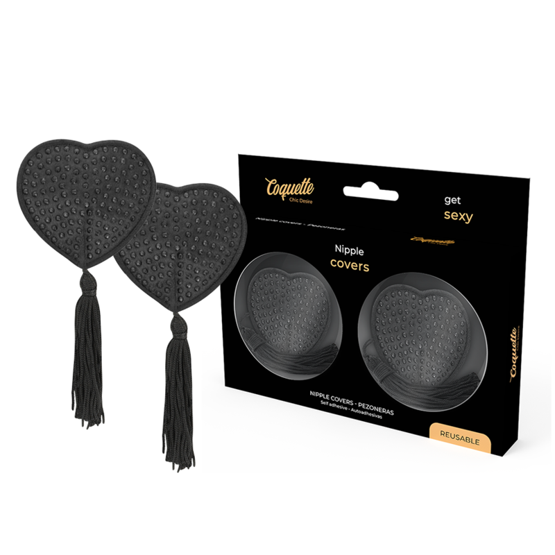 COQUETTE CHIC DESIRE - ZWARTE TEPELBEKLEDING