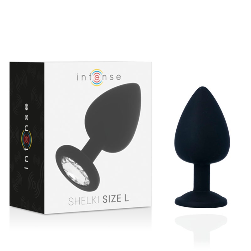 INTENSE - SHELKI L ZWARTE ANALE PLUG