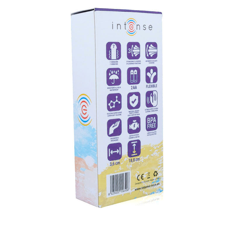 INTENSE - SUSY OSCILLERENDE SILICONEN KONIJNEN LILAC VIBRATOR