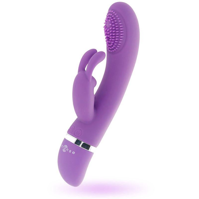 INTENSE - SUSY OSCILLERENDE SILICONEN KONIJNEN LILAC VIBRATOR