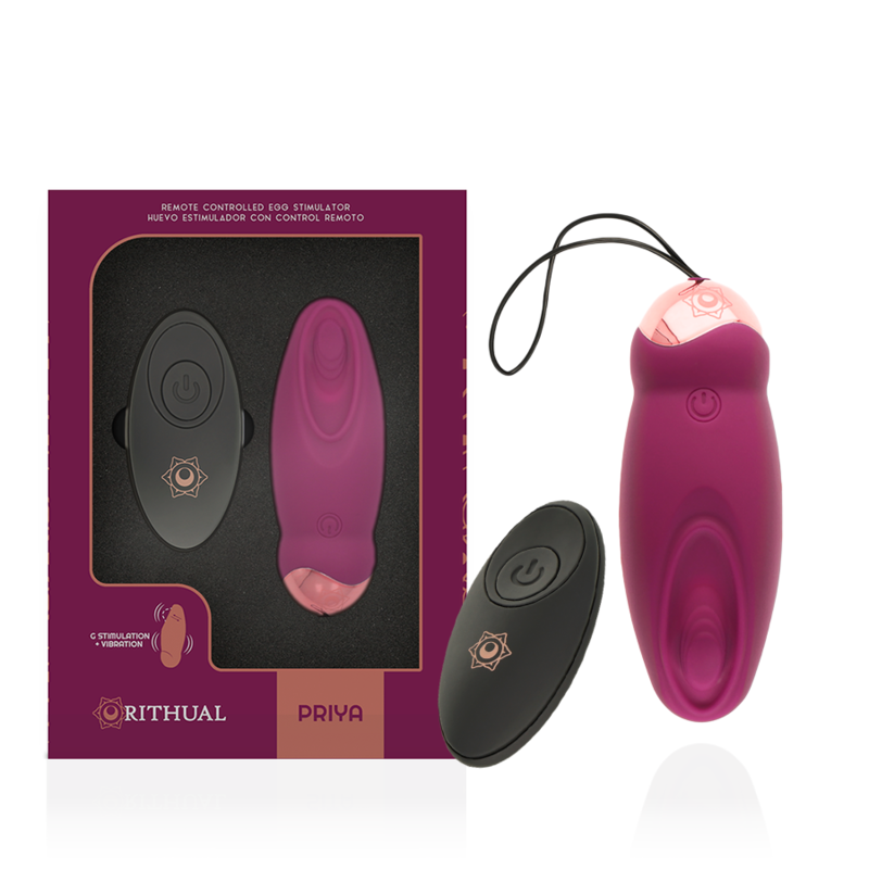RITUEEL - PRIYA AFSTANDSBEDIENING EI G-SPOT + VIBRATIE