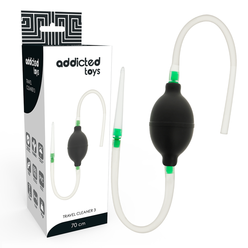 ADDICTED TOYS - ZWARTE KLYSMA-SET