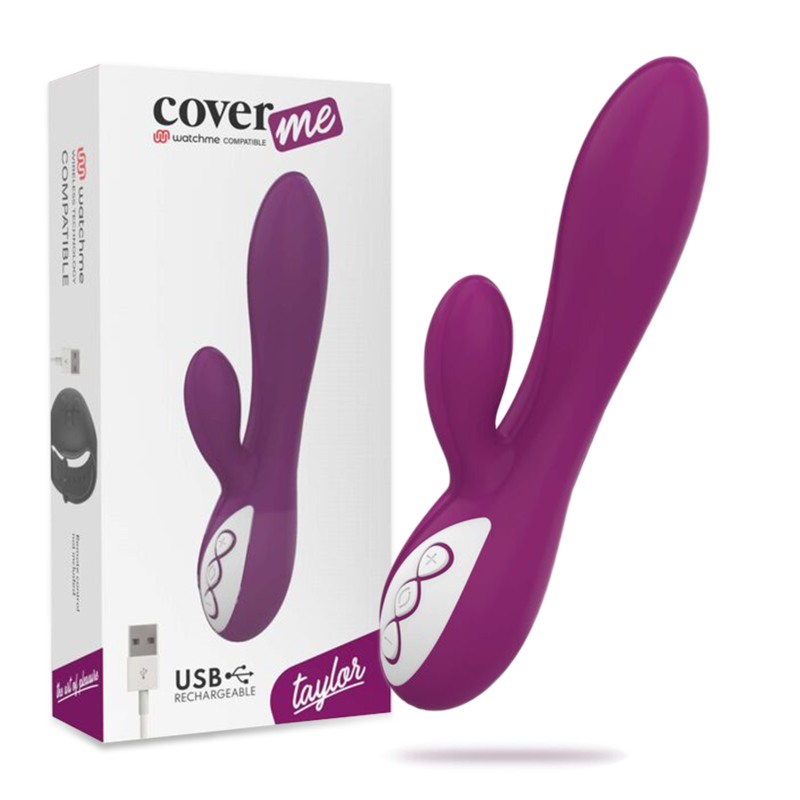 COVERME - TAYLOR VIBRATOR COMPATIBEL MET WATCHME DRAADLOZE TECHNOLOGIE