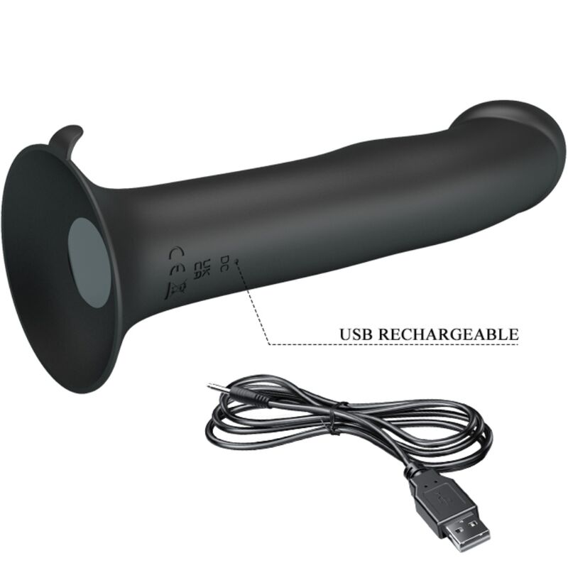 PRETTY LOVE - MURRAY BLACK CLITORALE VIBRATOR EN ZUIGGEREEDSCHAP