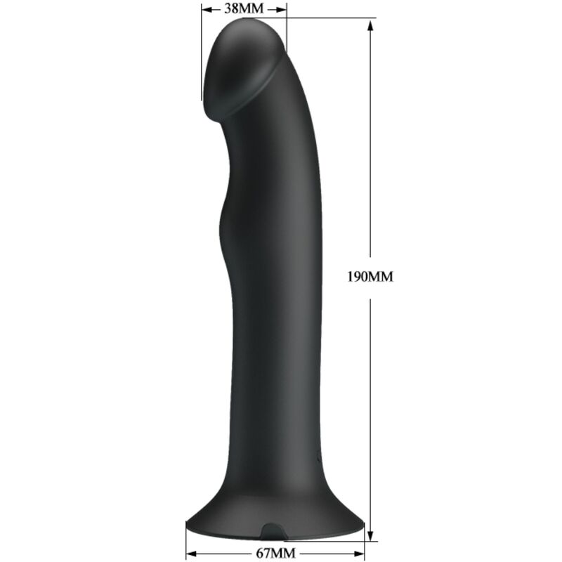 PRETTY LOVE - MURRAY BLACK CLITORALE VIBRATOR EN ZUIGGEREEDSCHAP