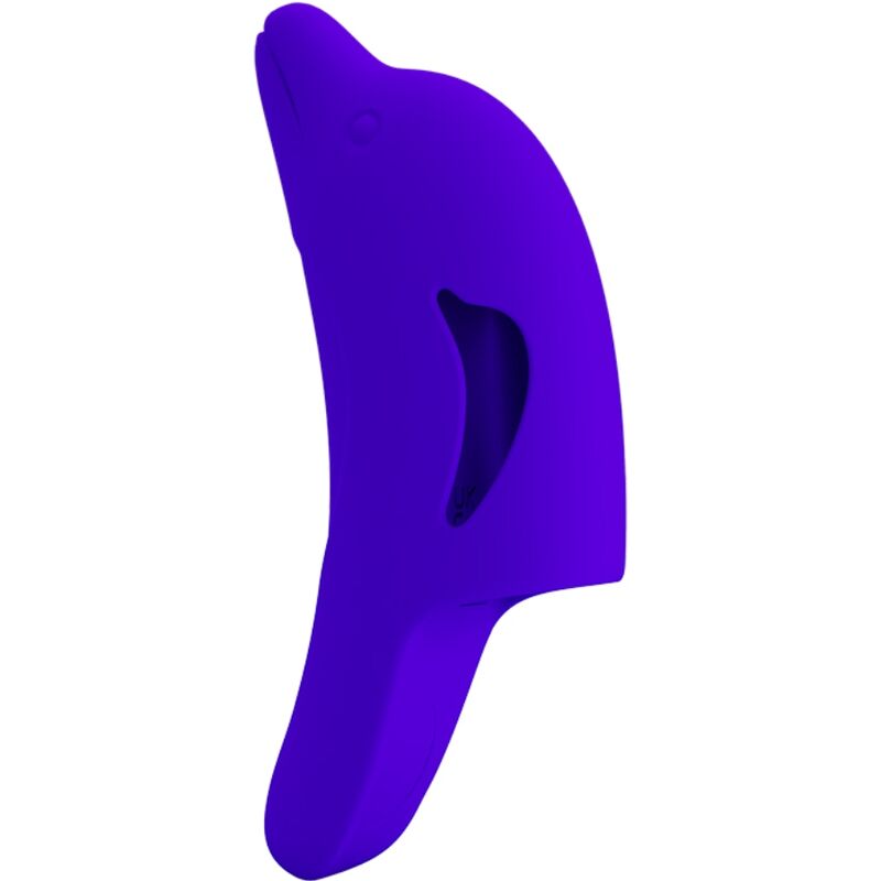 PRETTY LOVE - DELPHINI KRACHTIGE DONKERBLAUWE VINGERSTIMULATOR