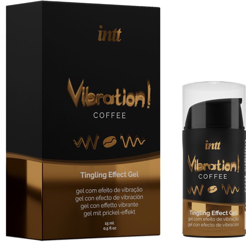 INTT - KRACHTIGE INTIEME STIMULANT VLOEIBARE VIBRATORGEL KOFFIE 15ML