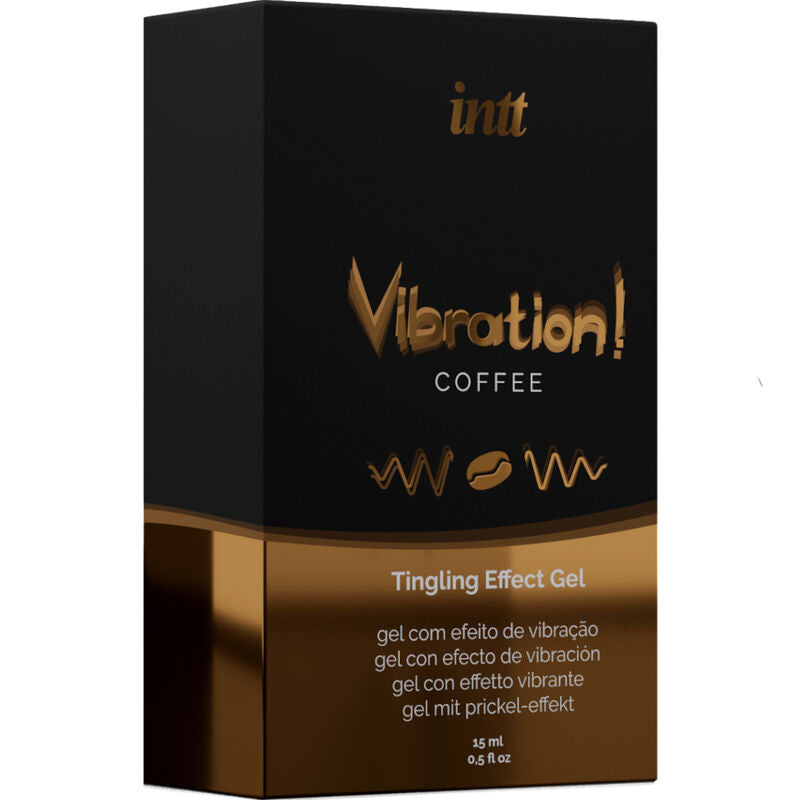 INTT - KRACHTIGE INTIEME STIMULANT VLOEIBARE VIBRATORGEL KOFFIE 15ML