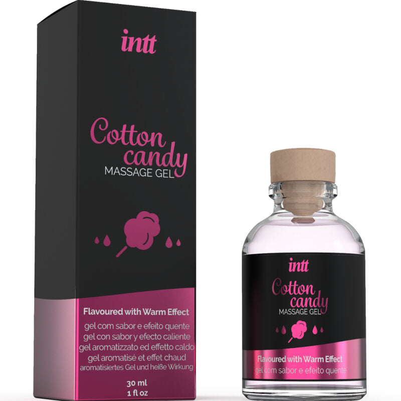 INTT MASSAGE &amp; ORALE SEX - MASSAGEGEL MET SUIKERSNOKSMAAK EN VERWARMEND EFFECT