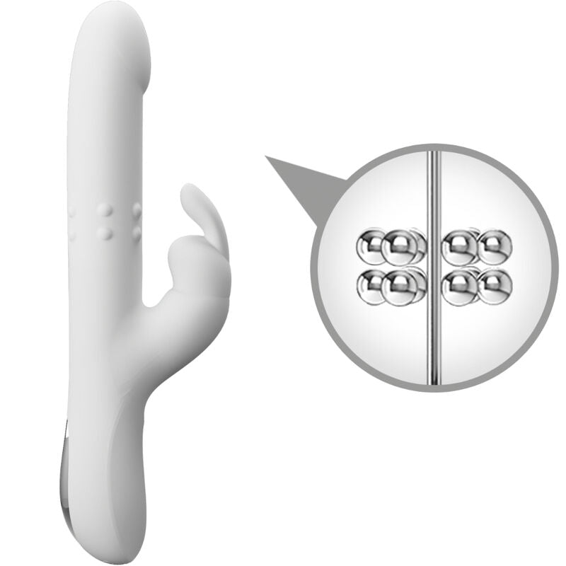 PRETTY LOVE - REESE ROTERENDE VIBRATOR ZILVER