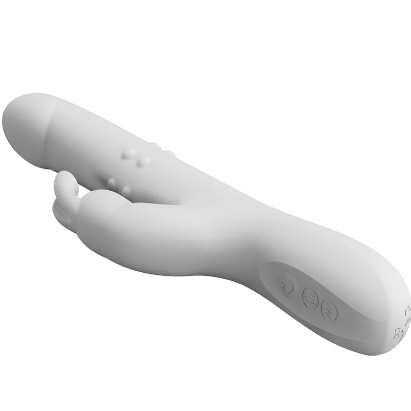 PRETTY LOVE - REESE ROTERENDE VIBRATOR ZILVER