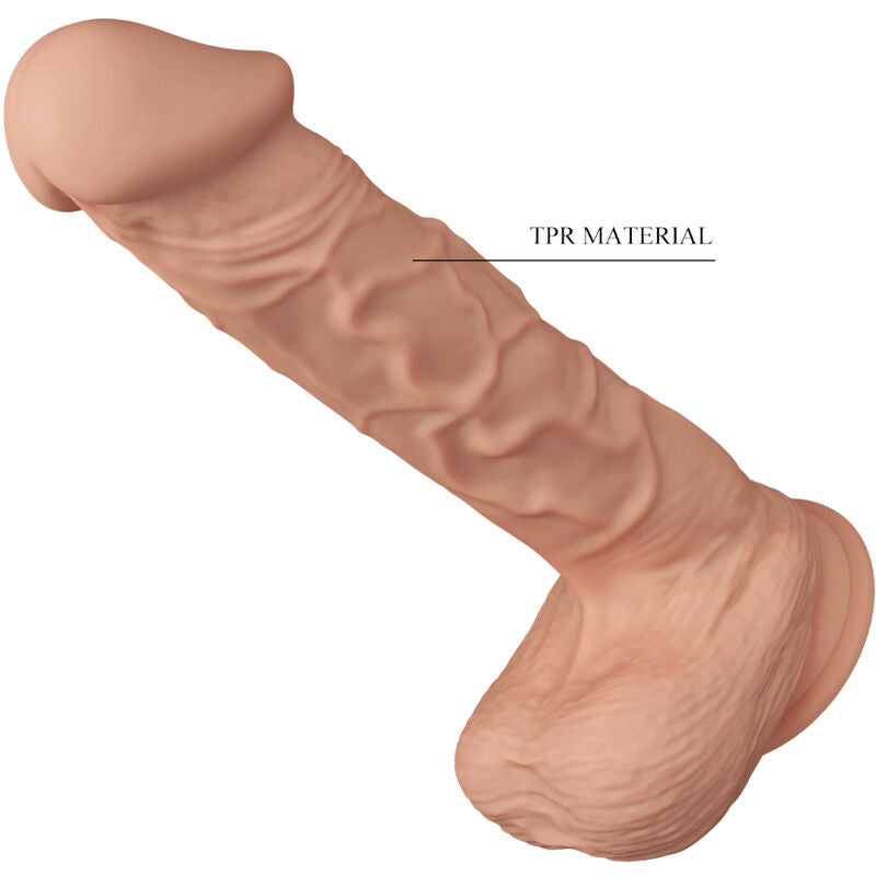 DANCE - PRACHTIGE ONTMOETING BERGRISI REALISTISCHE FLEXIBELE DILDO 26 CM NATUURLIJK