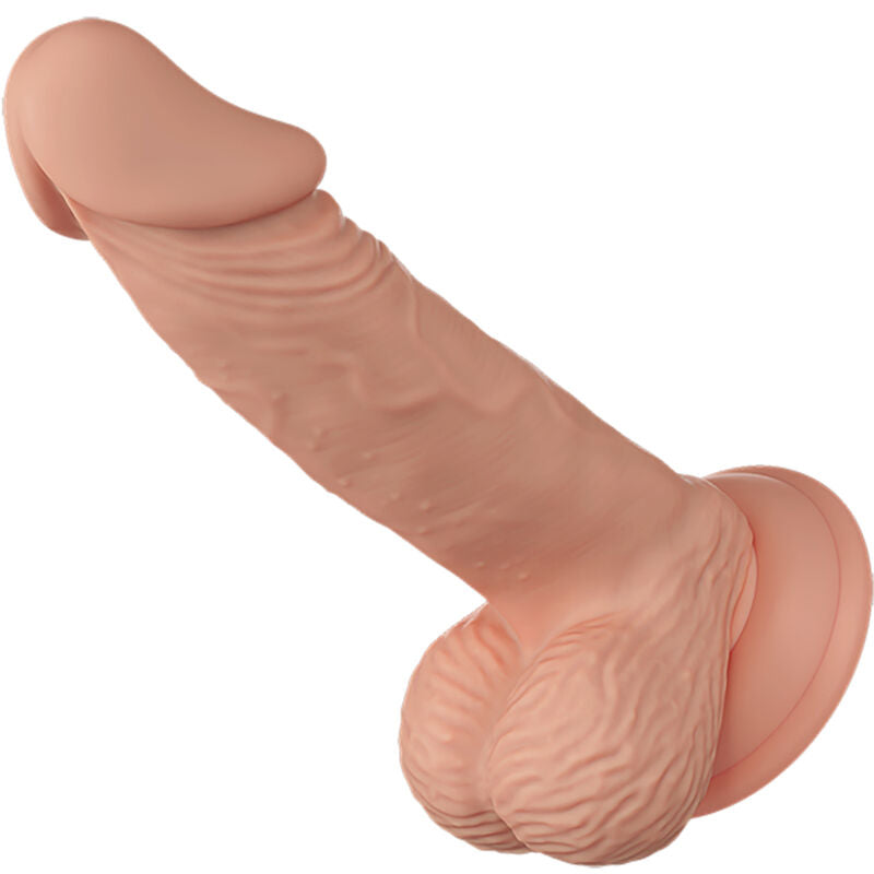 DANCE - PRACHTIGE ONTMOETING ZEBULON REALISTISCHE FLEXIBELE DILDO 19,4 CM NATUURLIJK
