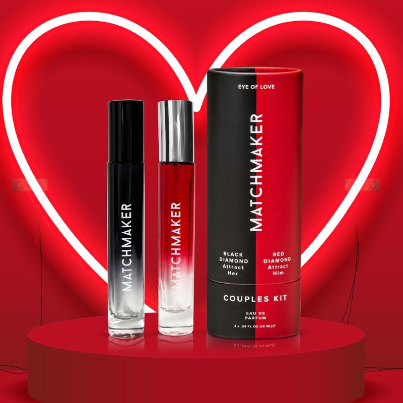 EYE OF LOVE - MATCHMAKER 2-delige feromonenset voor koppels, voor hem en haar, 20 ml